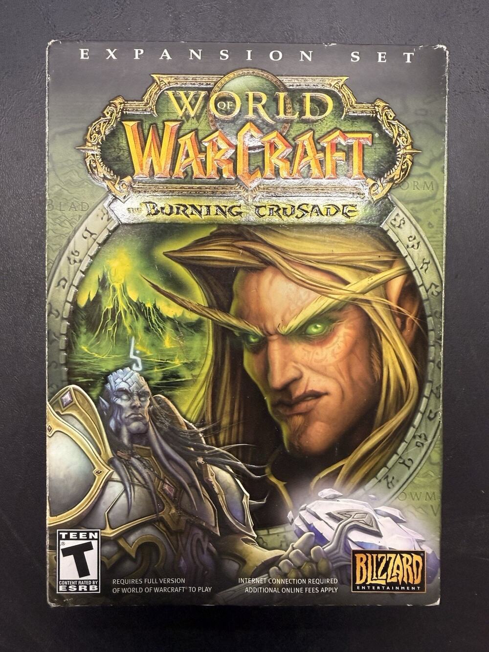 World of Warcraft The Burning Crusade 2007 Expansion Set PC Game Complete Manual